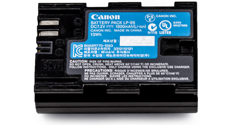 Canon LP-E6 baterija