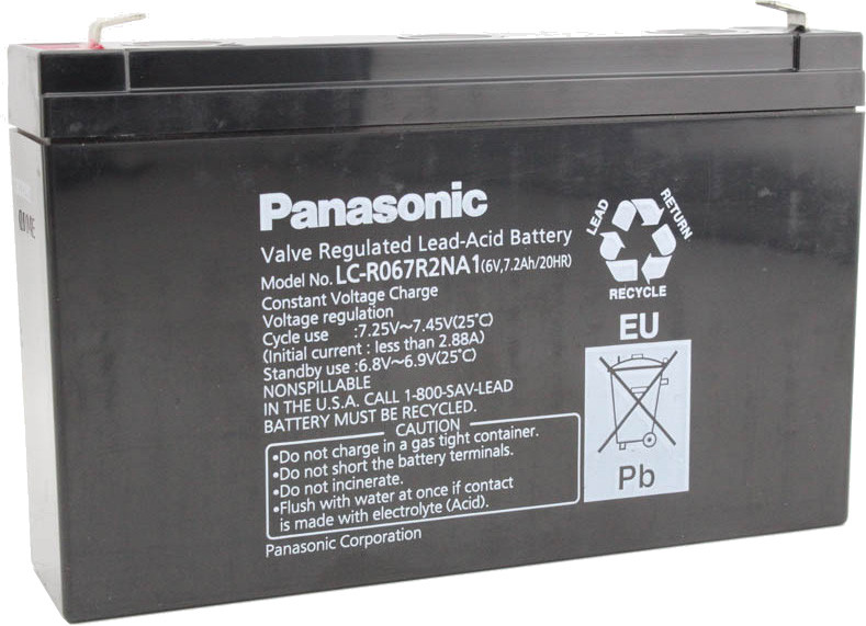 Panasonic LC-R067R2 akumulator