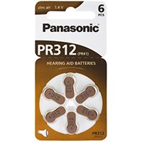 Panasonic Zinc-air PR312 baterija