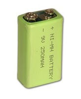 XS 6F22 9V Ni-MH 250 mAh baterija