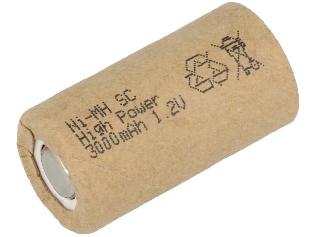 XS SC  Ni-MH 3000 mAh baterija