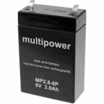 Multipower MP2,8-6P akumulator